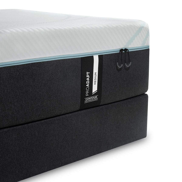 TEMPUR-ProAdapt Medium Mattress and Boxspring Corner