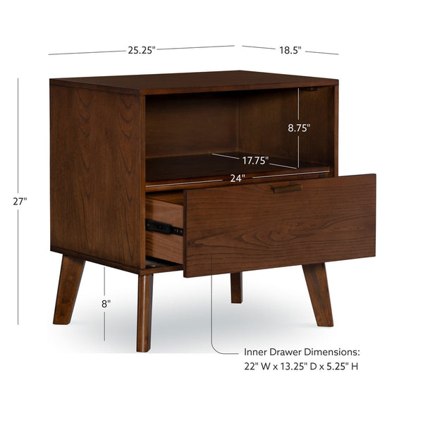 Hudson 1-Drawer Nightstand-measurements