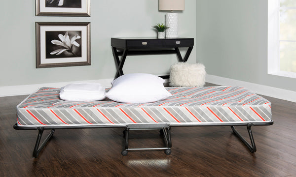Torino Folding Bed with Mattress-Lifestyle