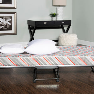 Torino Folding Bed with Mattress-Lifestyle