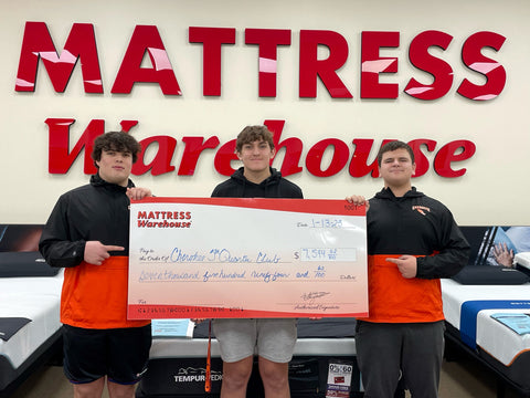 Mattress Warehouse partners with local communities to fundraise