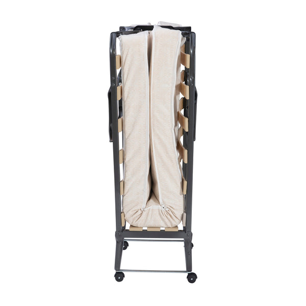 Luxor Folding Bed with Mattress-folded