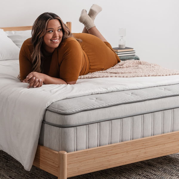 Leesa Plus Medium Hybrid Mattress-lifestyle