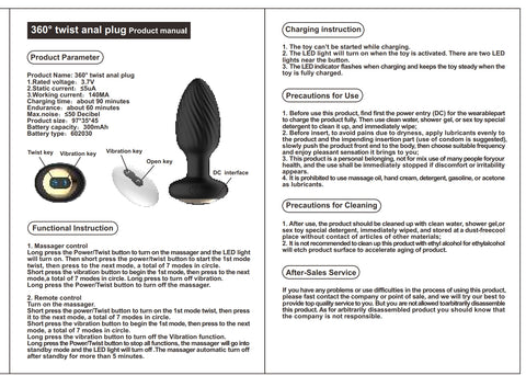 how to use butt plug