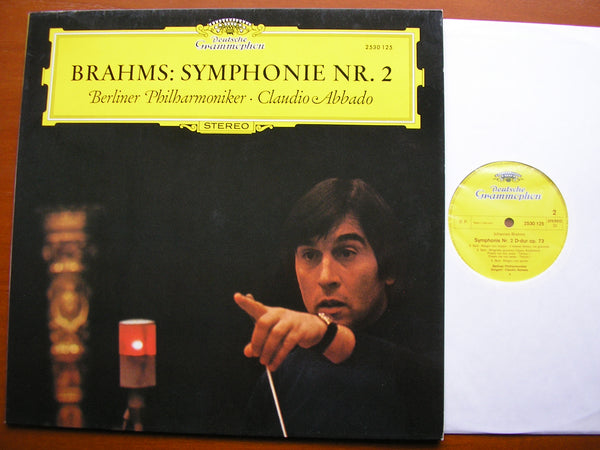 BRAHMS: SYMPHONY No. 2 ABBADO / BERLIN PHILHARMONIC 2530 125 – Kingsway ...