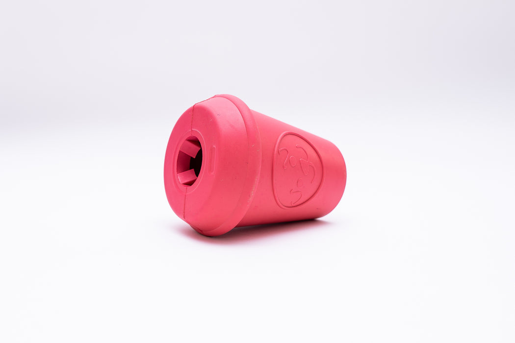 Pink Coffee Cup Chew Toy & Treat Dispenser