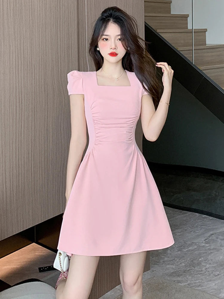 Women's Elegant Sweet Short Dress Formal Party Mini Dresses