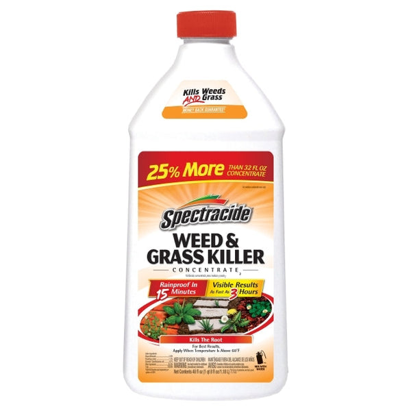 Image of Weed leaf with Spectracide Weed & Grass Killer label image from Pinterest