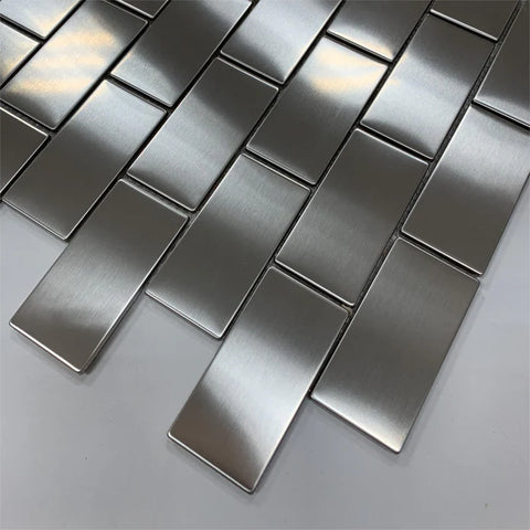 Silver Stainless Steel Tile