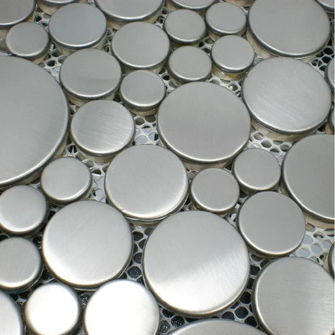 Pebble Stainless Steel Tile