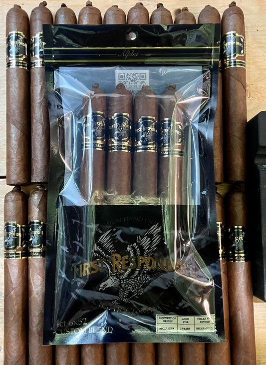 Cigar, Alpha (Habano), 10ct Box – First Responder's Coffee Company