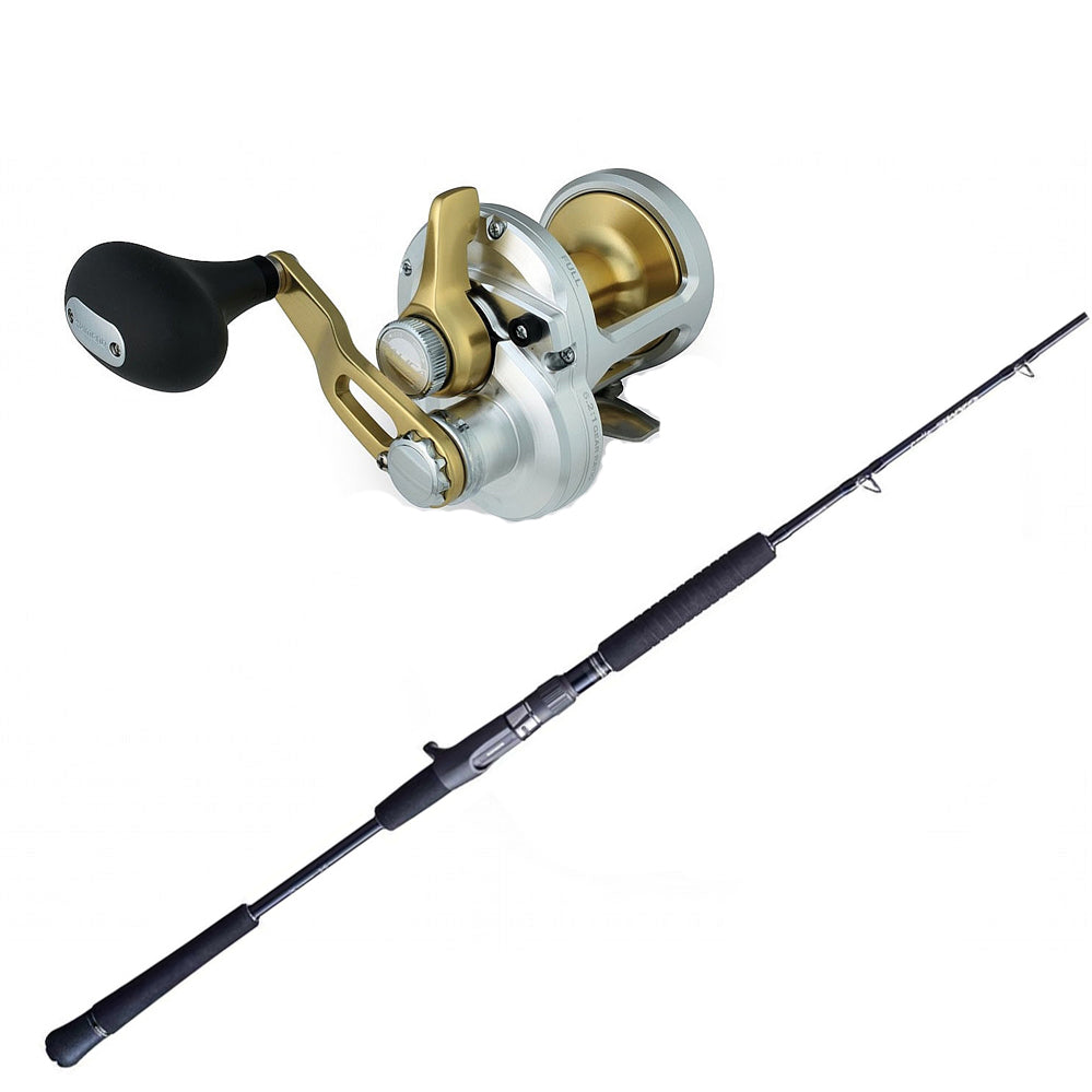 Shimano Grappler Type Slow J 68ML 6FT8IN with Shimano Ocea Jigger