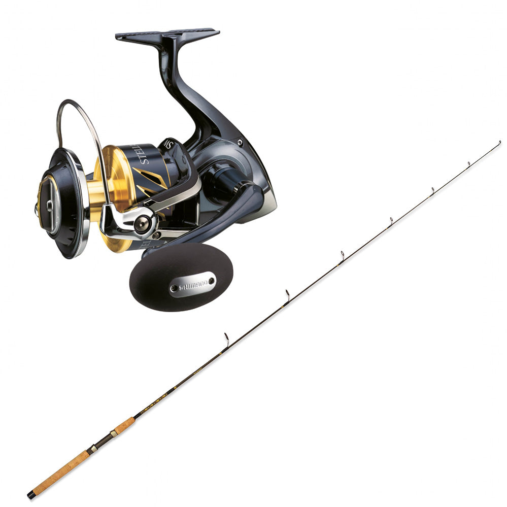 Shimano STELLA SW C 30000 with CHAOS SPC 20-40 7FT Gold Rod Combo from  SHIMANO/CHAOS - CHAOS Fishing