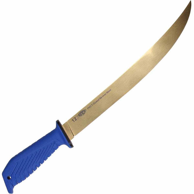 Elk Ridge Fillet Knife with Blue Rubberized Nylon Handle ER-200