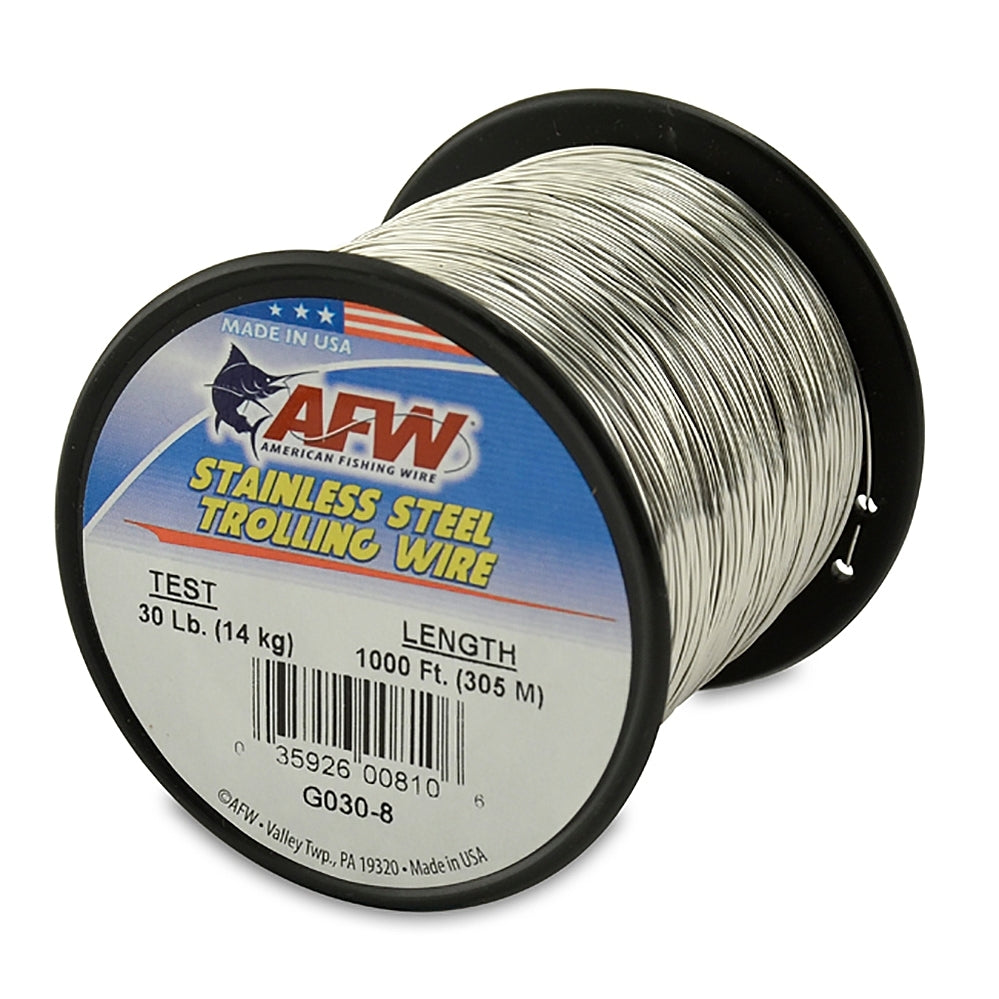AFW Surfstrand Bare 1x7 Stainless Steel Leader Wire from AMERICAN FISHING  WIRE - CHAOS Fishing