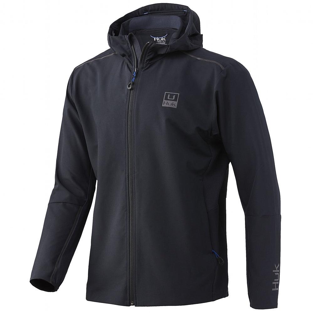 HUK Men's Standard ICON X Soft Shell Jacket Windproof & Water Resistant  Zip, Hunt Club Camo, XX-Large 