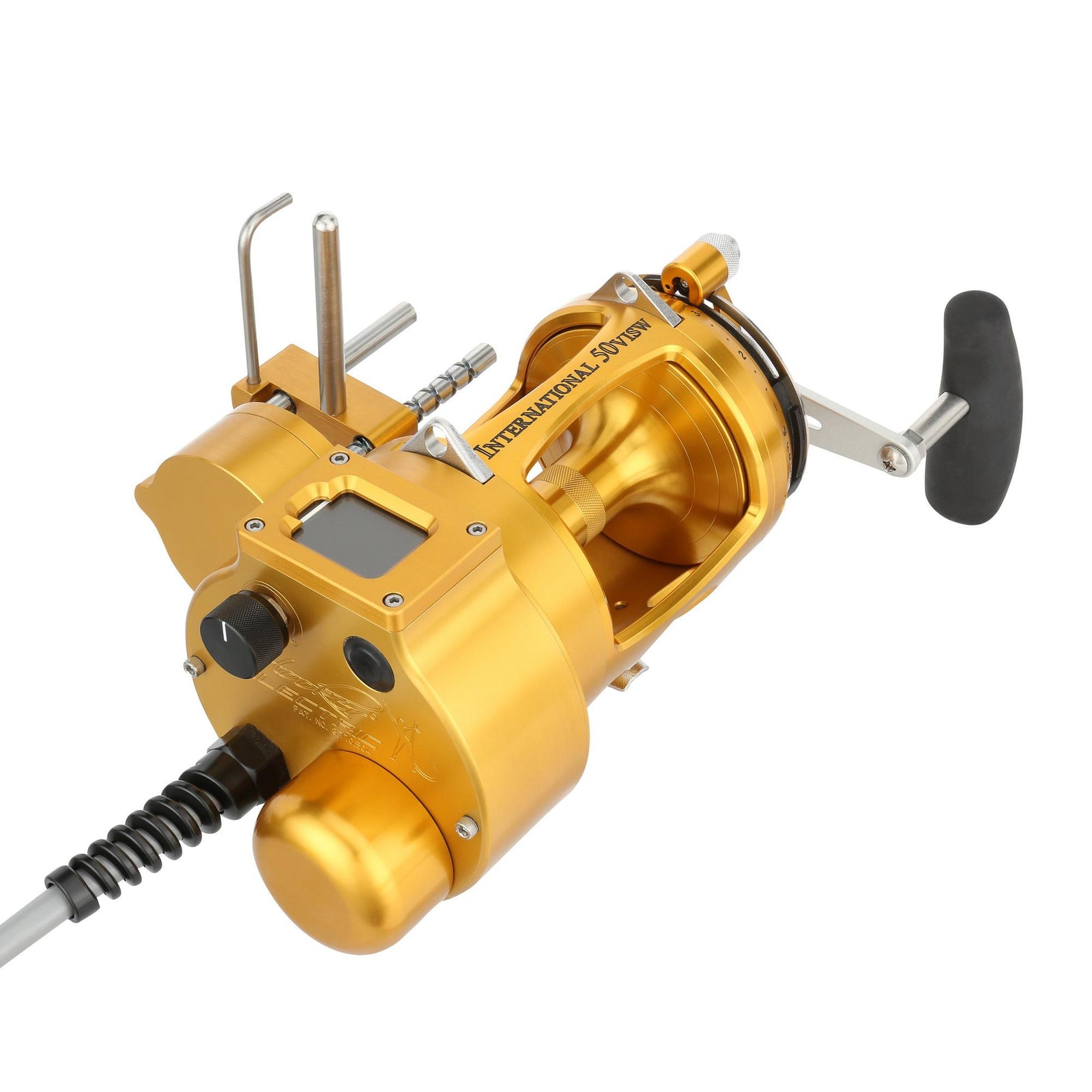 PENN International VI Hooker Electric 30 VISW Autostop Gold from PENN -  CHAOS Fishing