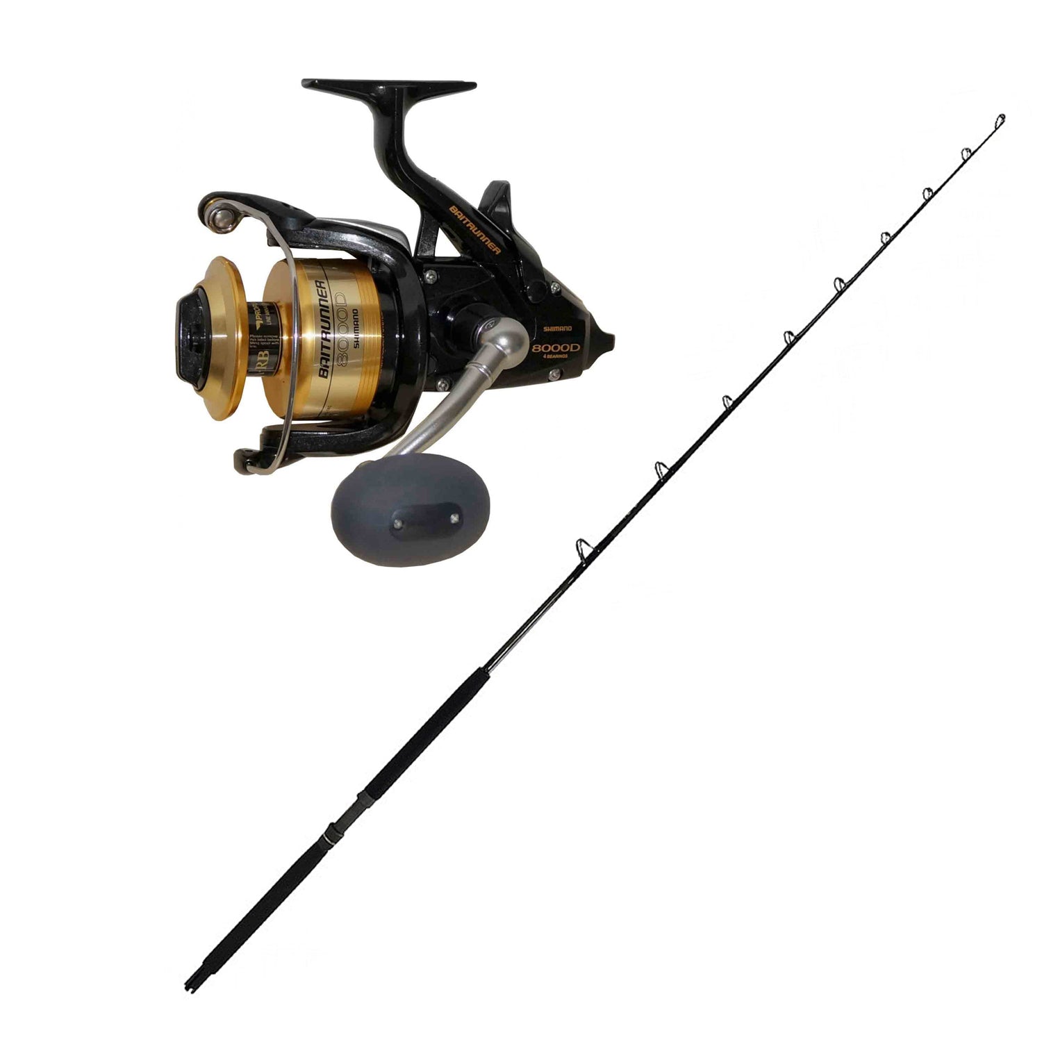 Shimano Baitrunner 8000D Spin Reel w- CHAOS SP 15-30 Spin Rod COMBO from  SHIMANO/CHAOS - CHAOS Fishing