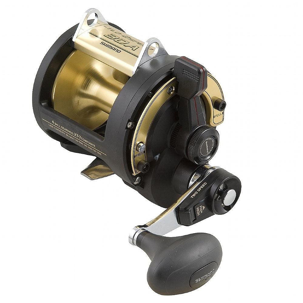 SHIMANO Tyrnos II TYR30II 2-Speed Lever Drag Conventional Reel, 45 Line  Speed