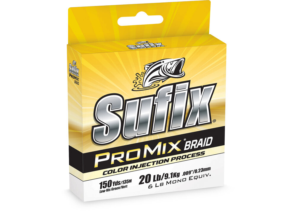 SUFIX 5 COLOR METERED PERFORMANCE BRAID - Northwoods Wholesale Outlet