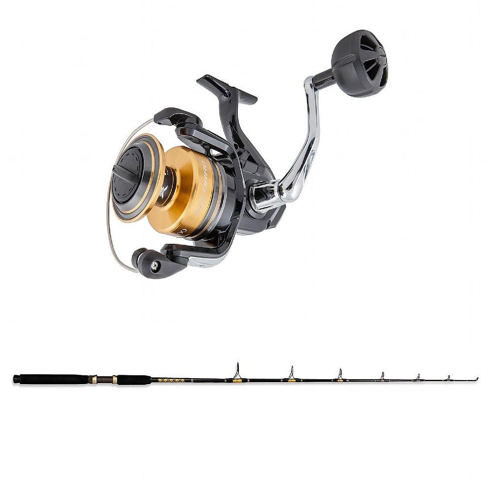 Shimano Baitrunner 8000D Spin Reel w- CHAOS SP 15-30 Spin Rod COMBO from  SHIMANO/CHAOS - CHAOS Fishing