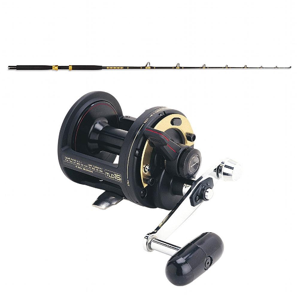 Shimano TLD 15 and CHAOS ECA 15-30 6FT 2PC Butt Gold - CHAOS Fishing