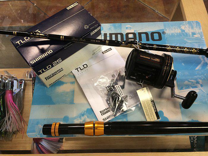 Shimano TLD II 50ii and CHAOS STA 50-100 Stand-up Rod COMBO from