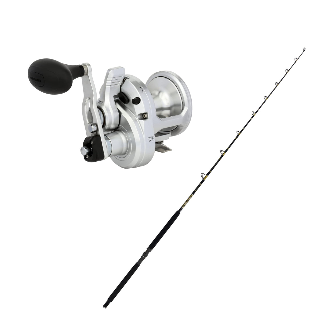 Shimano SpeedMaster II 12SPM with KC 15-30 7'0 Composite CHAOS Gold Combo  from SHIMANO/CHAOS - CHAOS Fishing