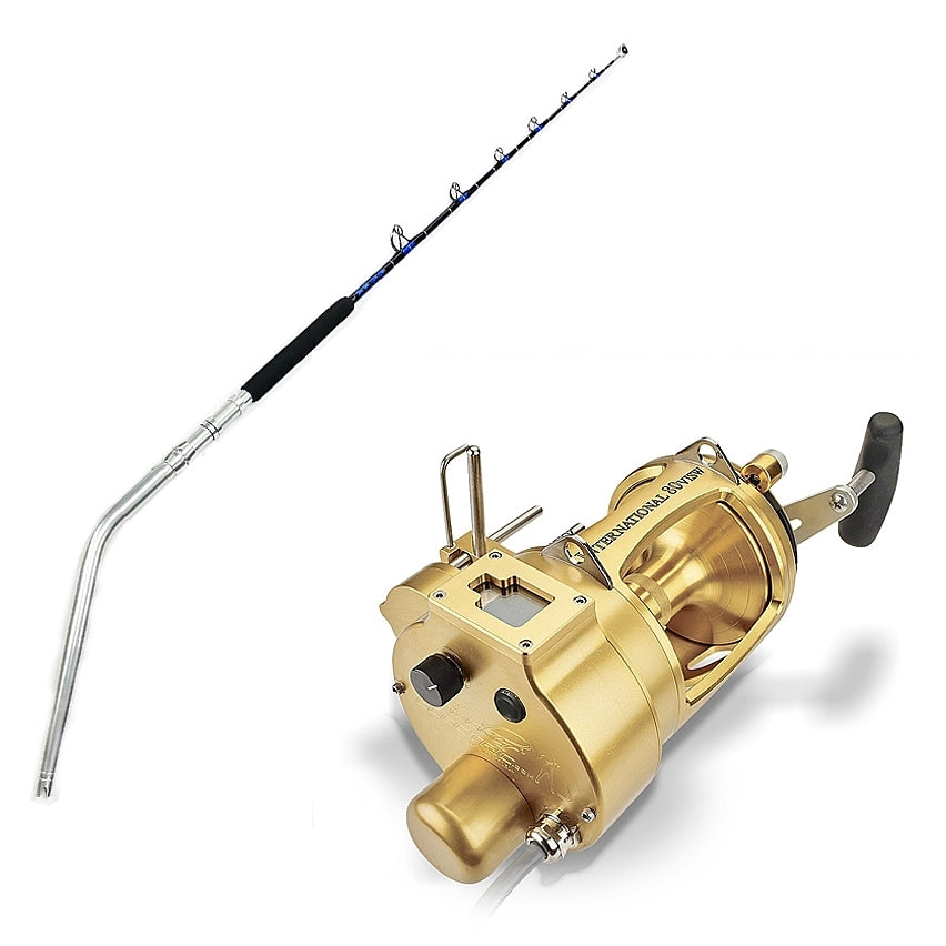 PENN INTL VI Hooker Detachable Silver 80 w/ CHAOS SW 80-100CRS & Diamo -  CHAOS Fishing