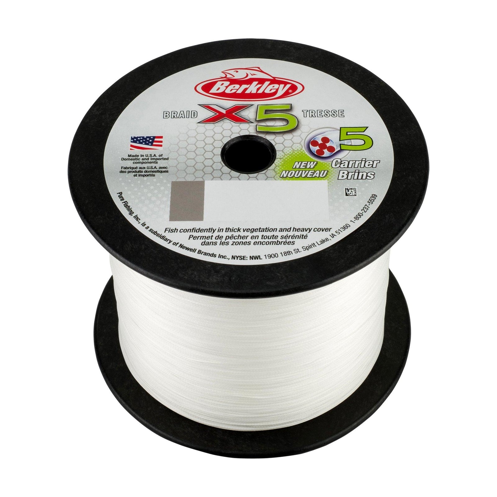 Ande BG-15-20 Braid Fishing Line Graphite 150 Mtr 20 lb Test