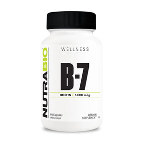 NutraBio Vitamin B-7 - Fitness Society Supplements
