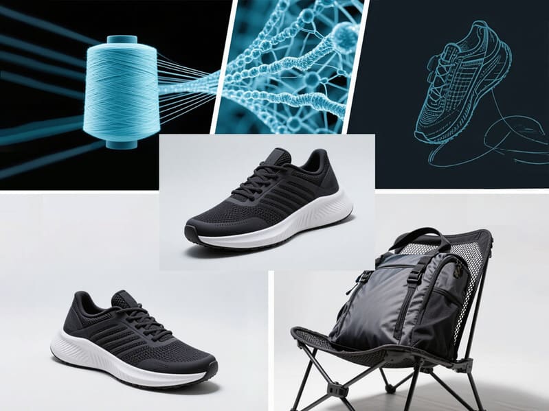 ETPEE Monofilament Yarn Microstructure + Application Overview Puzzle