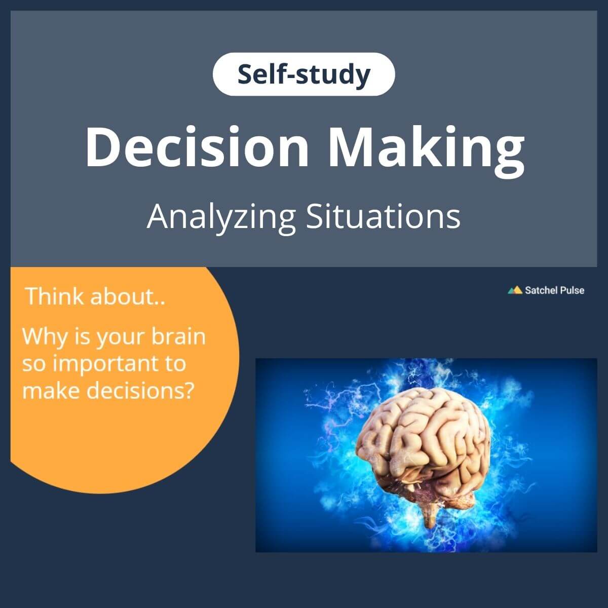 SEL Self-study: Analyzing situations 1 - Think before you act