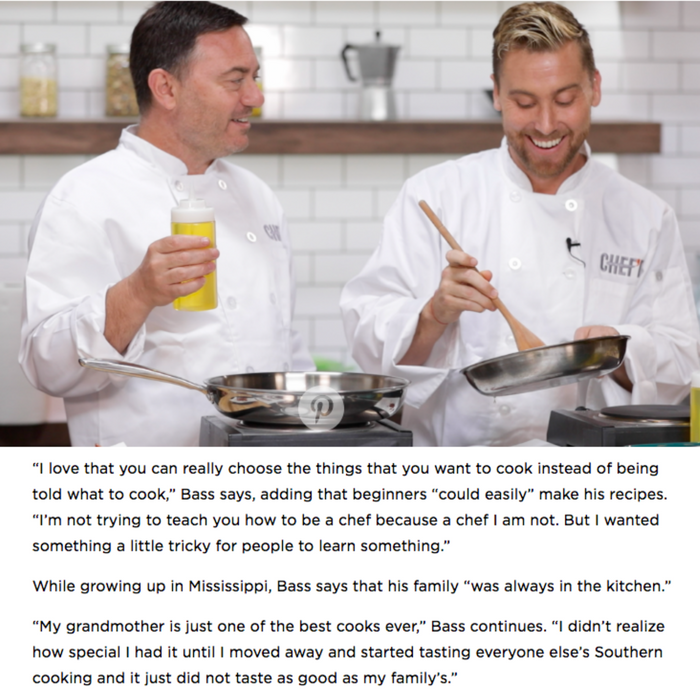 Lance Bass Is Breaking into the Food Industry: ‘My Dream Is to Have My Own Cooking Show’