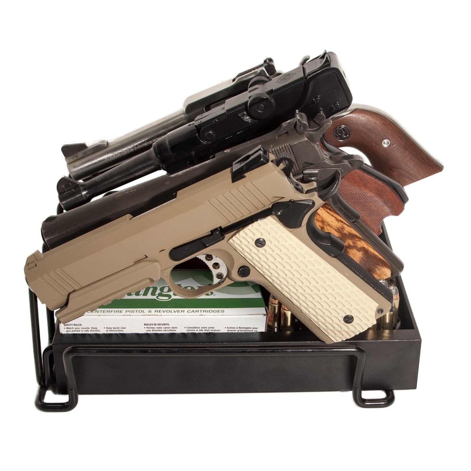 Pistol Rack w/ Slide Out Drawer
