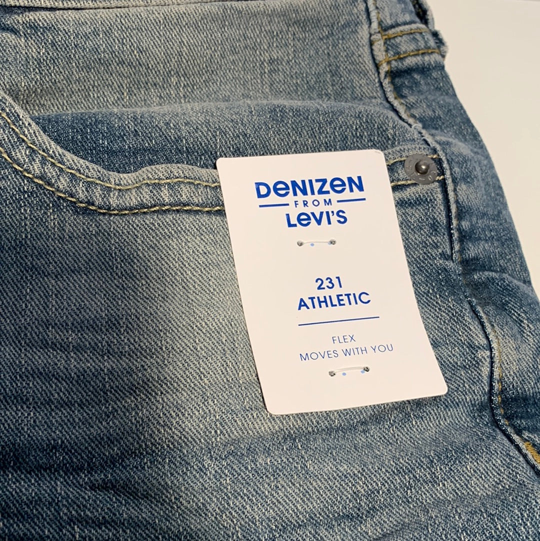 DENIZEN from Levi's Men's 231 Athletic Fit Taper Jeans 30 x 30 – Branzoe  Retail Outlet