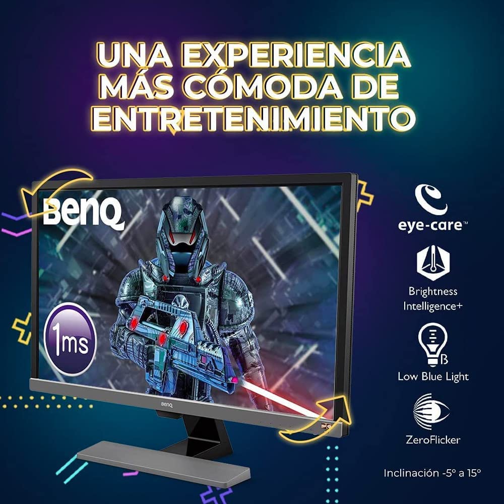 BenQ EL2870U 28 inch 4K Gaming Monitor 1ms, FreeSync, HDR – Game