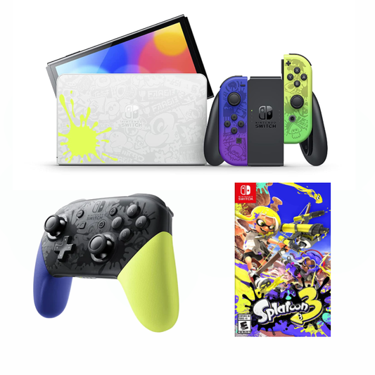 Switch OLED Splatoon 3 Edition with Splatoon 3 Game – Bros LB