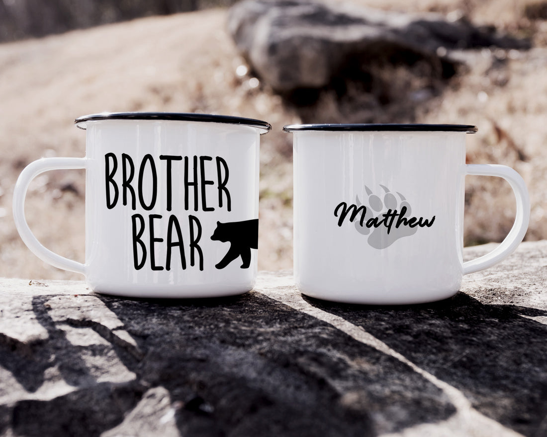 Mama Bear Rustic Camp fire Coffee Mug