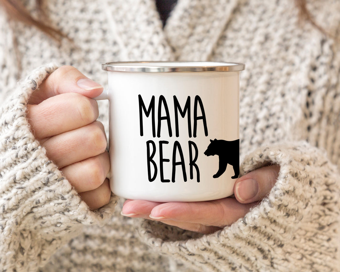 Cute Mama Bear Papa Bear Campfire Mugs – The ODYSEA Store