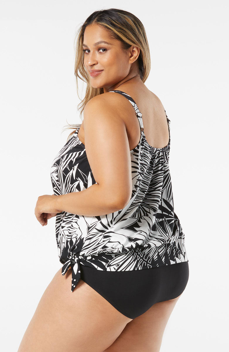 BEACH HOUSE HW3A012 PLUS SIZE TANKINI TOP