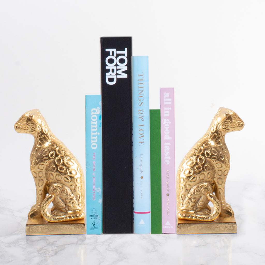 Leopard Bookends (set) – Vivid Hue Home