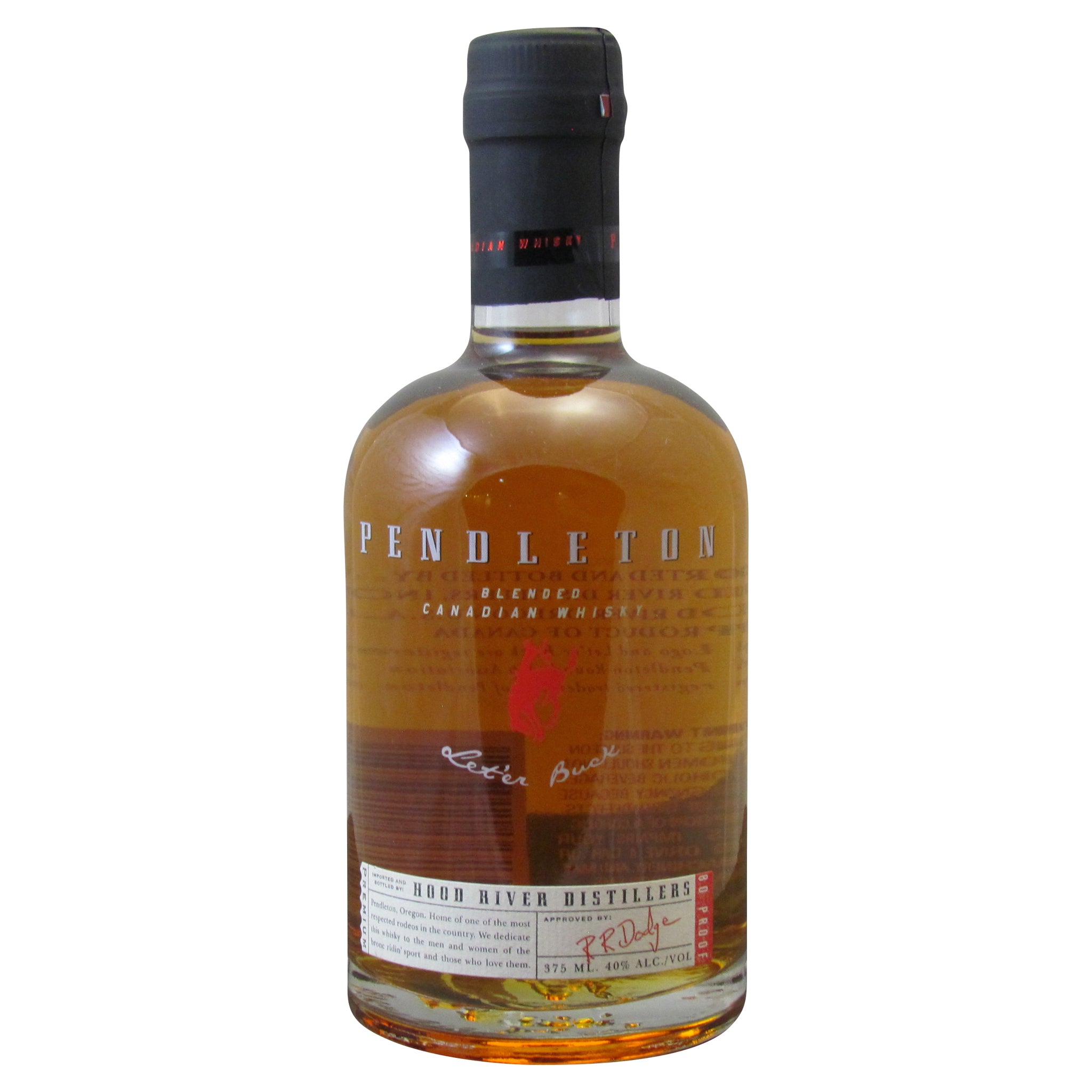 (375ml) Pendleton Whiskey Some Good Wine