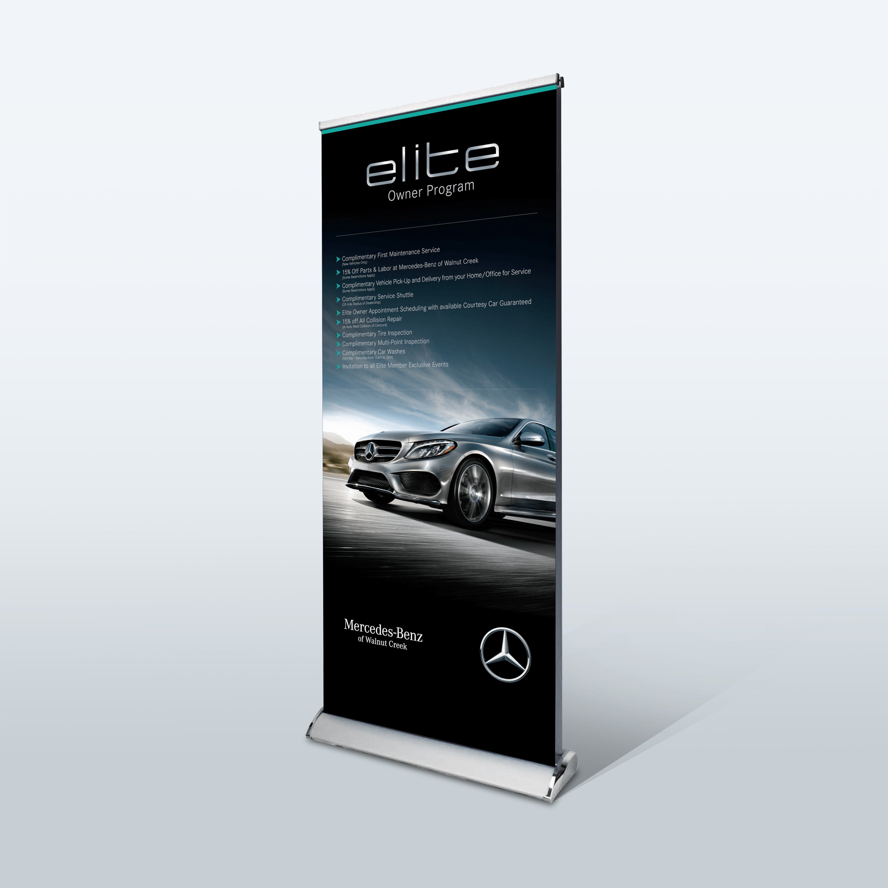 Retractable Banners | Banner Stands | Roll Up Banners - Deluxe Canopy