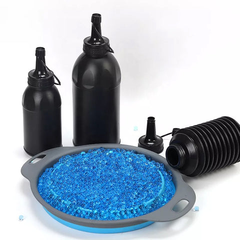 9000 Perles d'eau – Boules de gel d'eau colorées – Pistolet Orbeez
