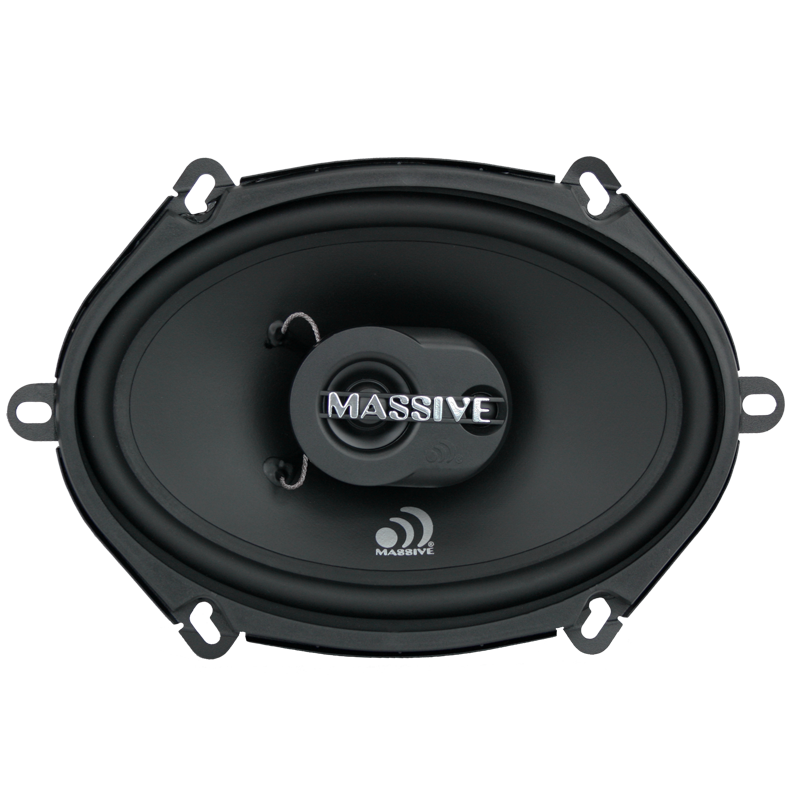 Massive Audio MX65S Extra Plat (Paire de 16.5 cm, 50 WRMS, 3 Voies, 93 db)