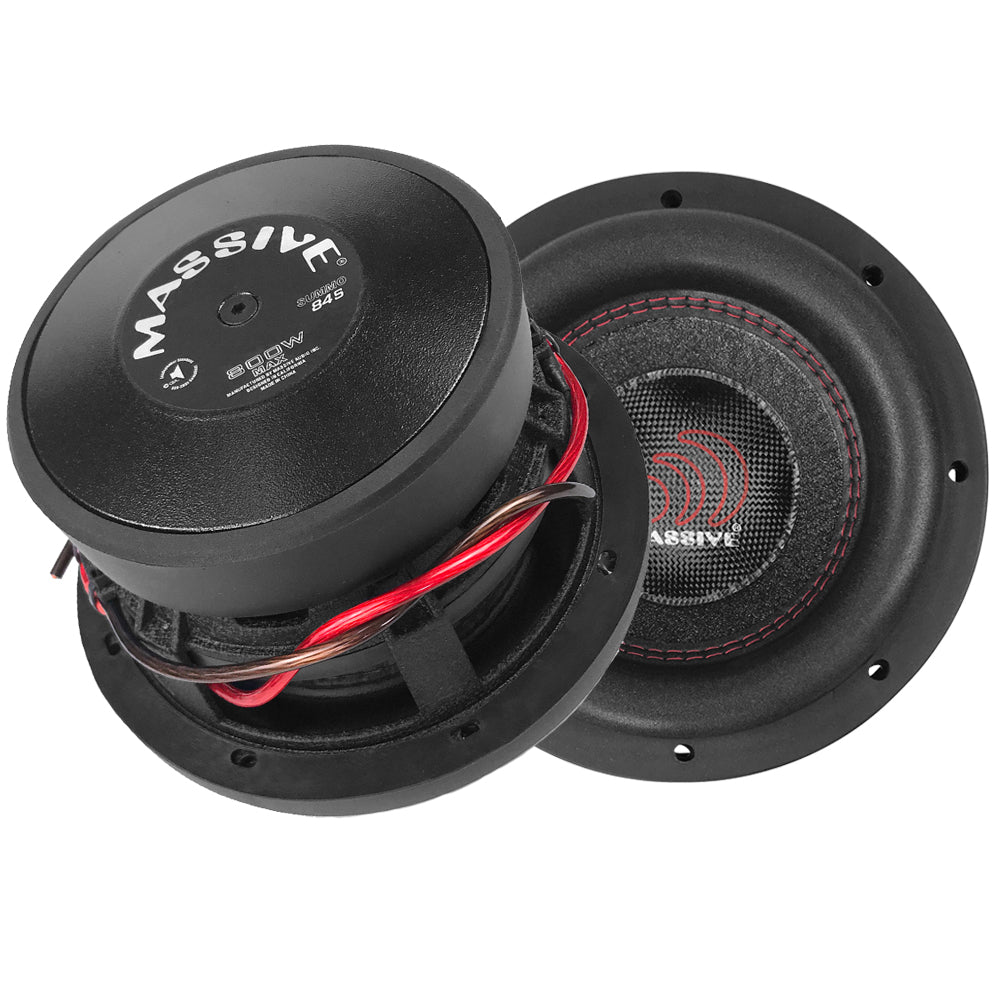 8 inch shallow mount subwoofer