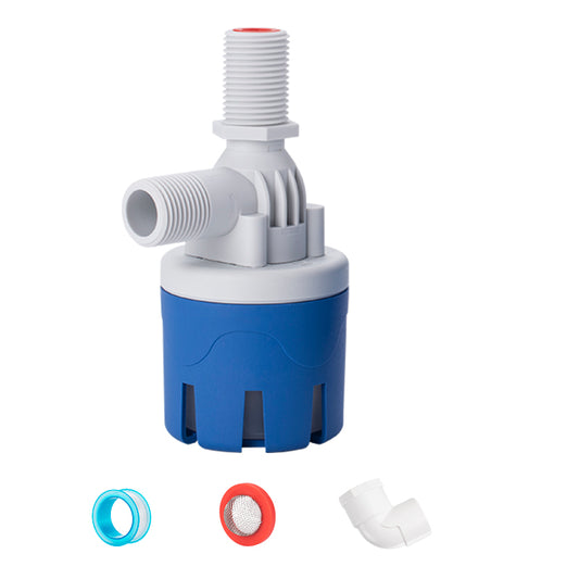 MEUPMEOP 3/4 Top Inlet Vertical Auto Fill Shut Off Automatic Water Level  Controller Float Valve for Water Tank