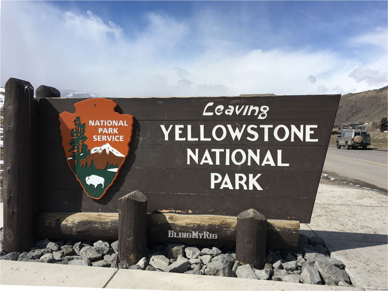 Good bye, Yellowstone. Boo hoo!