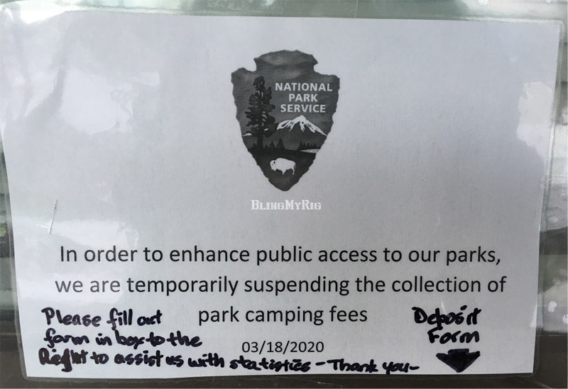 Yellowstone Mammoth Campground Free Camping
